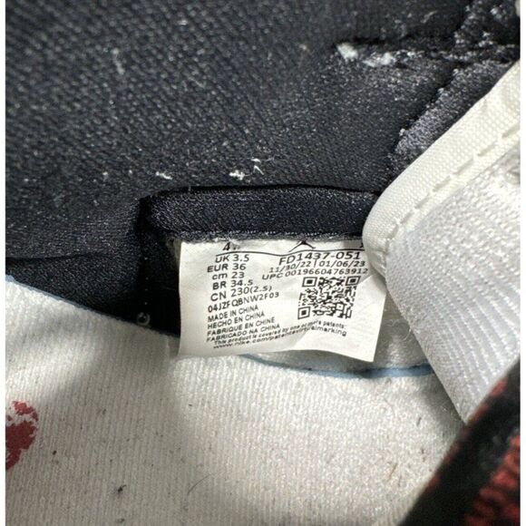 Air Jordan 1 Retro OG Washed Black GS Size 4y / Women’s 5.5 Shoes fd1437-051 - Picture 8 of 9